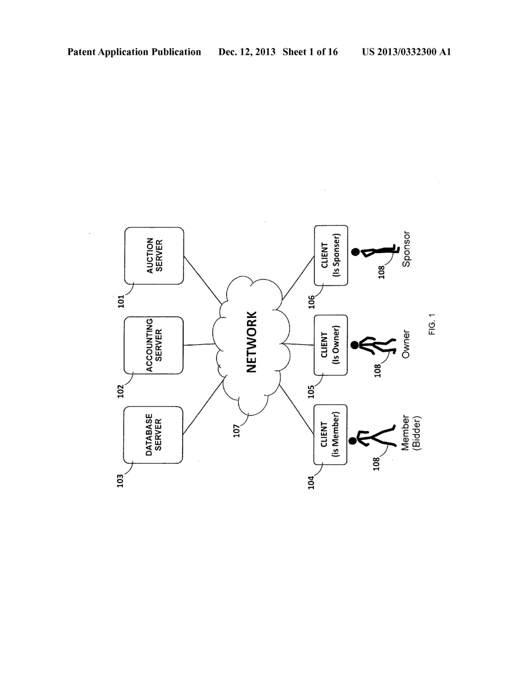 Auction System and Method - diagram, schematic, and image 02