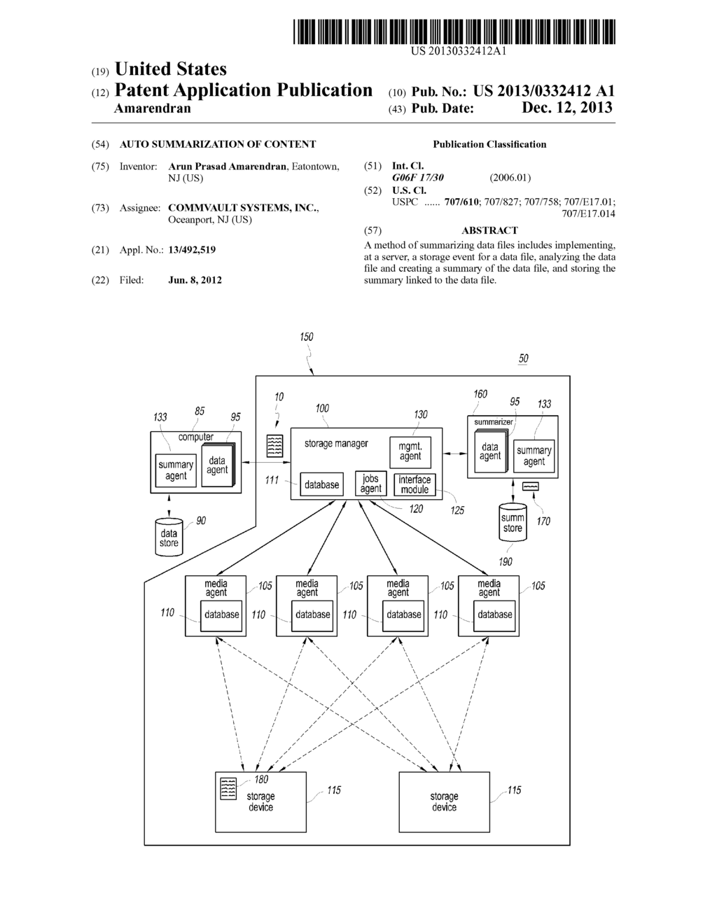 AUTO SUMMARIZATION OF CONTENT - diagram, schematic, and image 01