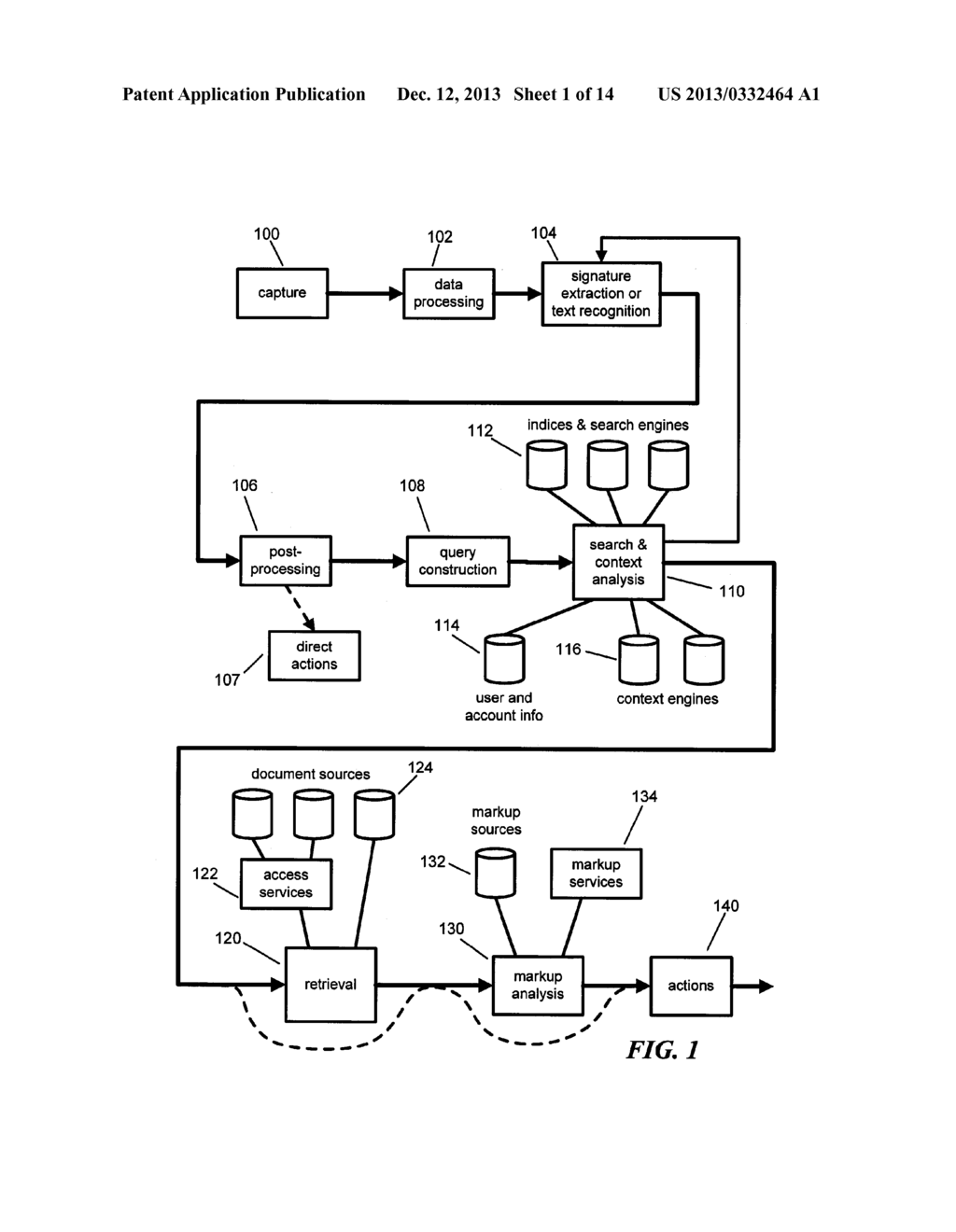 Adding Information or Functionality to a Rendered Document via Association     with an Electronic Counterpart - diagram, schematic, and image 03