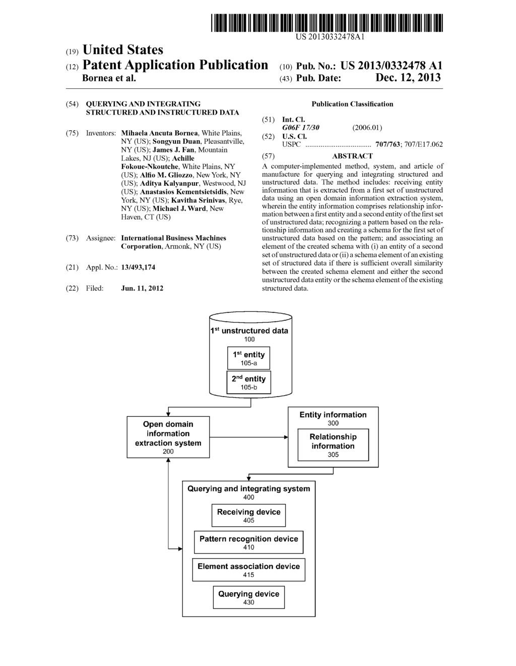 QUERYING AND INTEGRATING STRUCTURED AND INSTRUCTURED DATA - diagram, schematic, and image 01