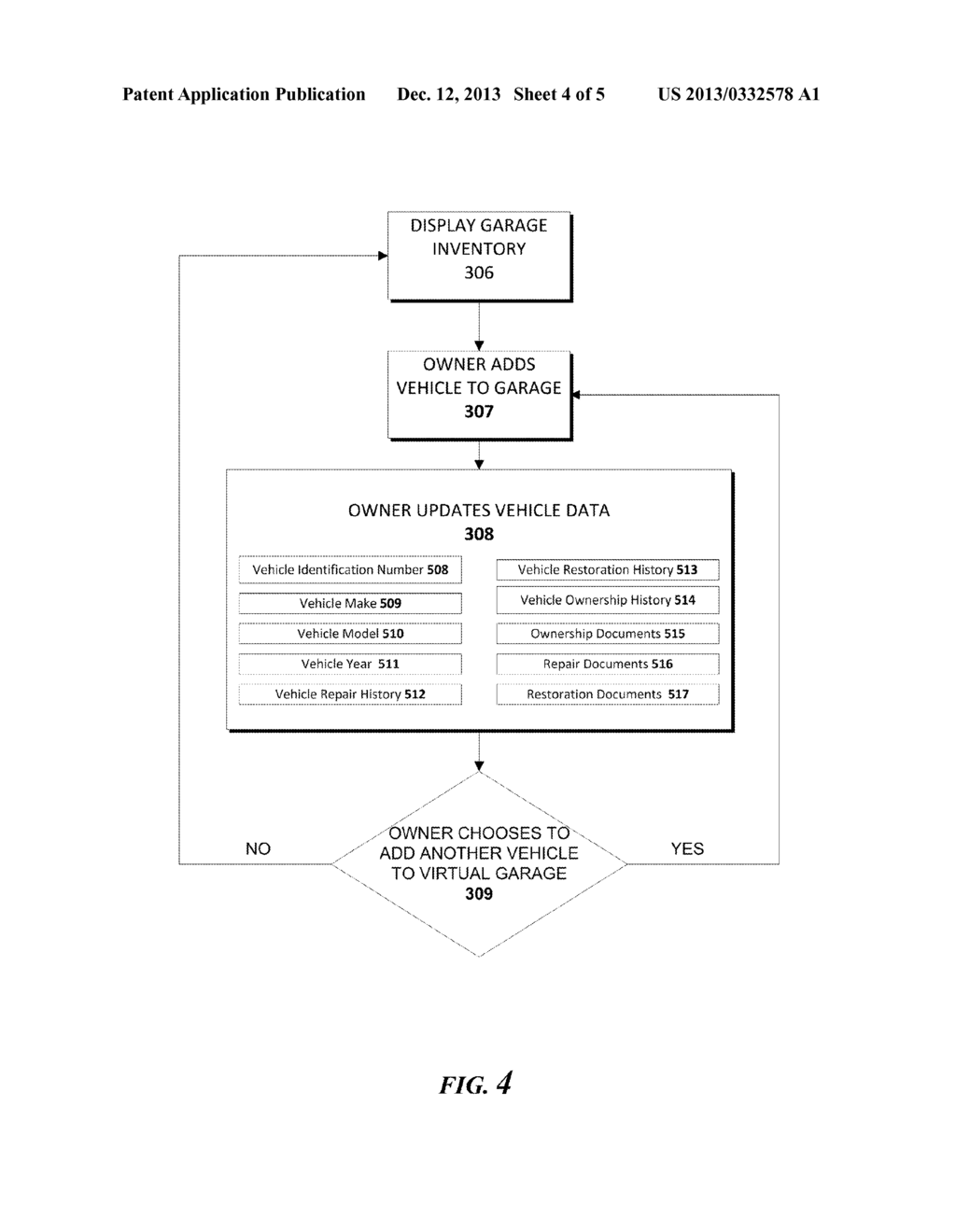 Method and System for Storage and Selective Sharing of Vehicle Data - diagram, schematic, and image 05