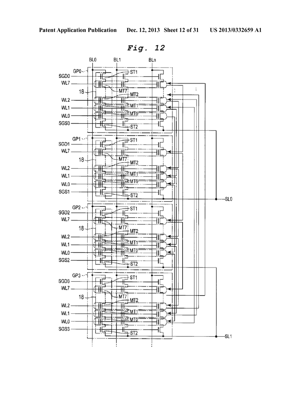 SEMICONDUCTOR STORAGE DEVICE AND CONTROLLER - diagram, schematic, and image 13