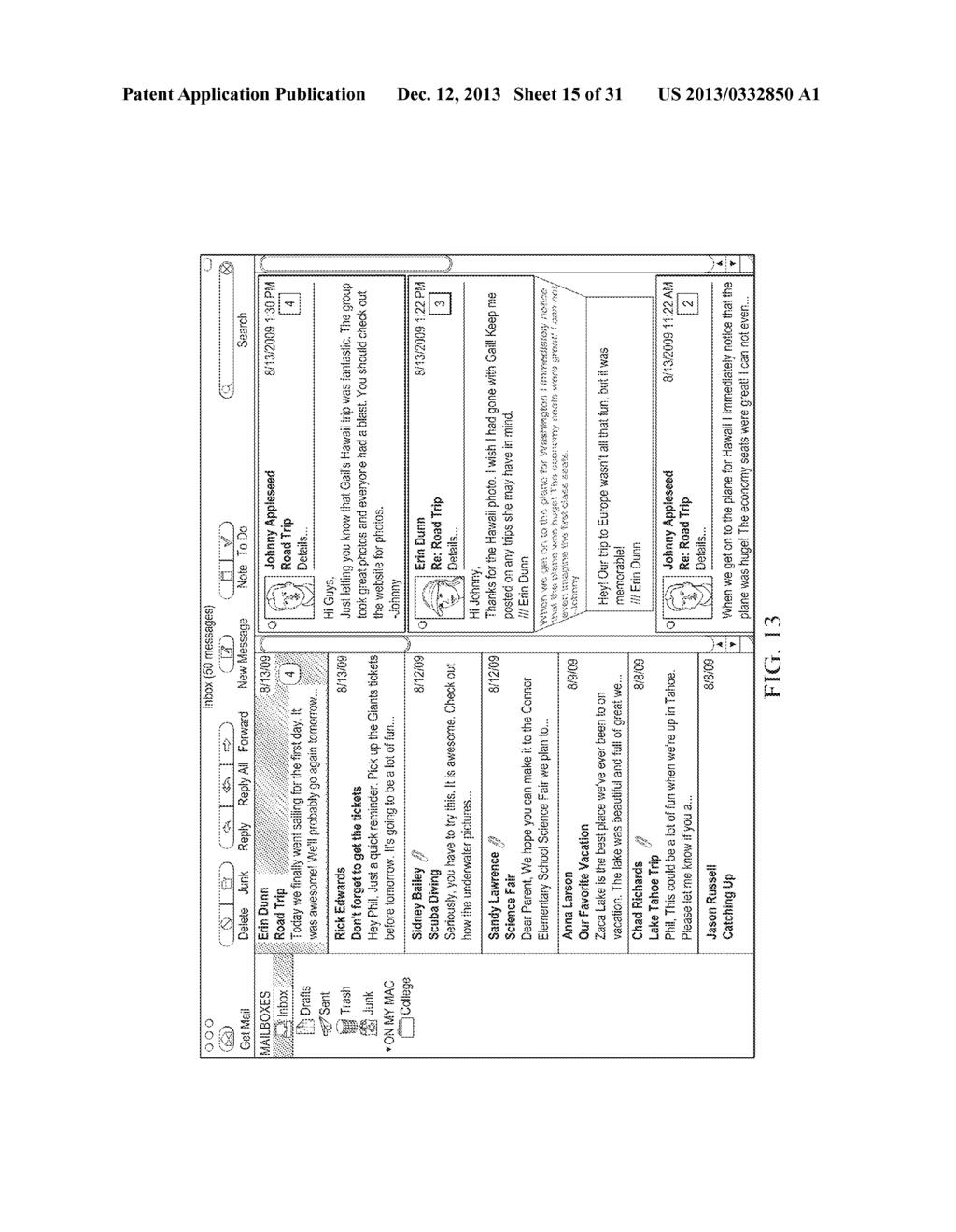 PRESENTING E-MAIL ON A TOUCH DEVICE - diagram, schematic, and image 16