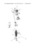 Multiple Mode Artificial Fishing Lure diagram and image