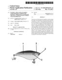 Material application to fishing lures possessing temperature sensitive     chromaticity vicissitude creating a color changing fishing lure or rubber     bait diagram and image