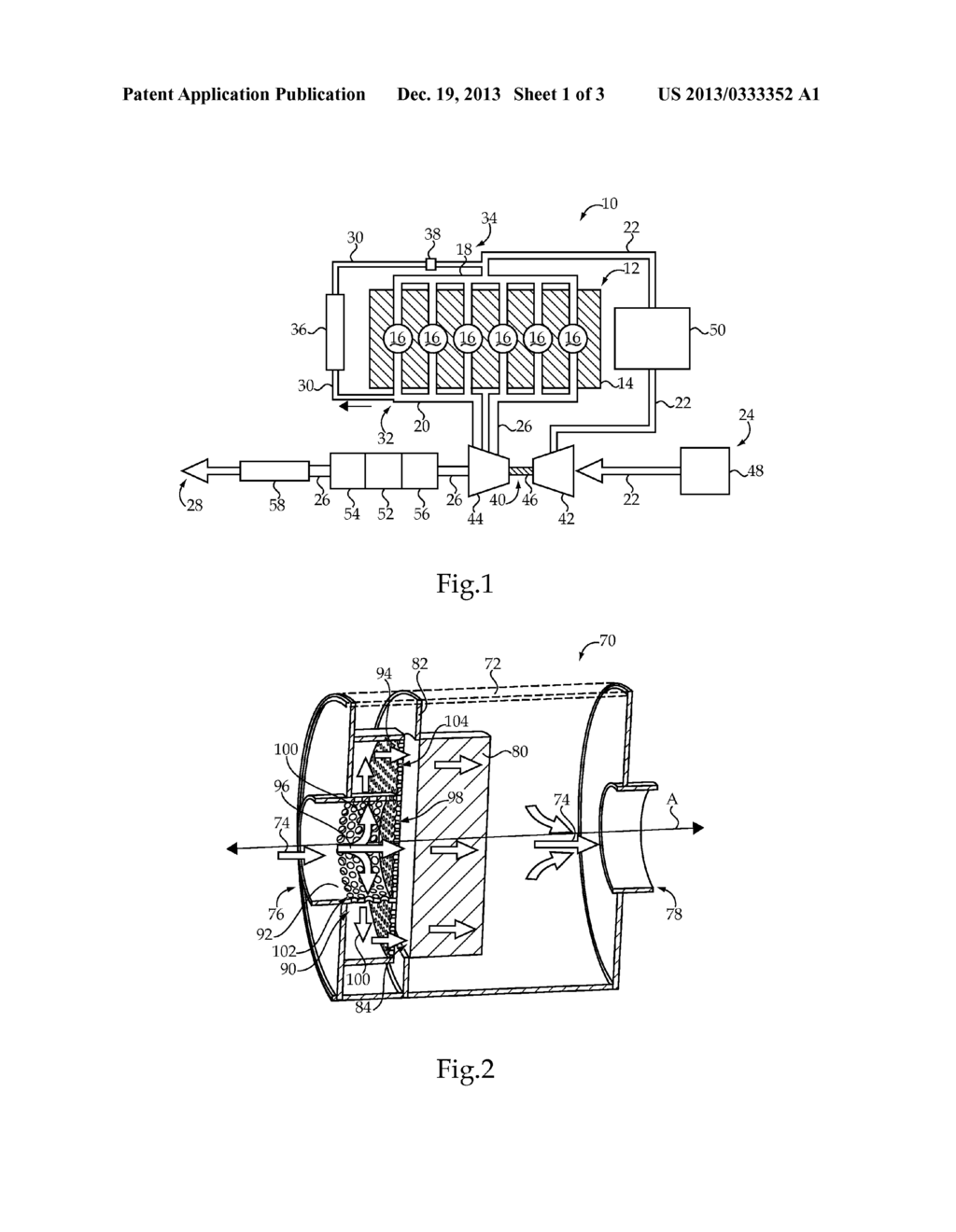 Flow Distributor For Engine Exhaust Aftertreatment Component - diagram, schematic, and image 02