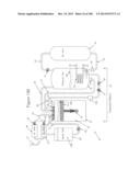 COMPRESSED AIR ENERGY STORAGE SYSTEM UTILIZING TWO-PHASE FLOW TO     FACILITATE HEAT EXCHANGE diagram and image