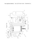 COMPRESSED AIR ENERGY STORAGE SYSTEM UTILIZING TWO-PHASE FLOW TO     FACILITATE HEAT EXCHANGE diagram and image