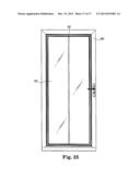 DOOR WITH RETRACTABLE SCREEN diagram and image