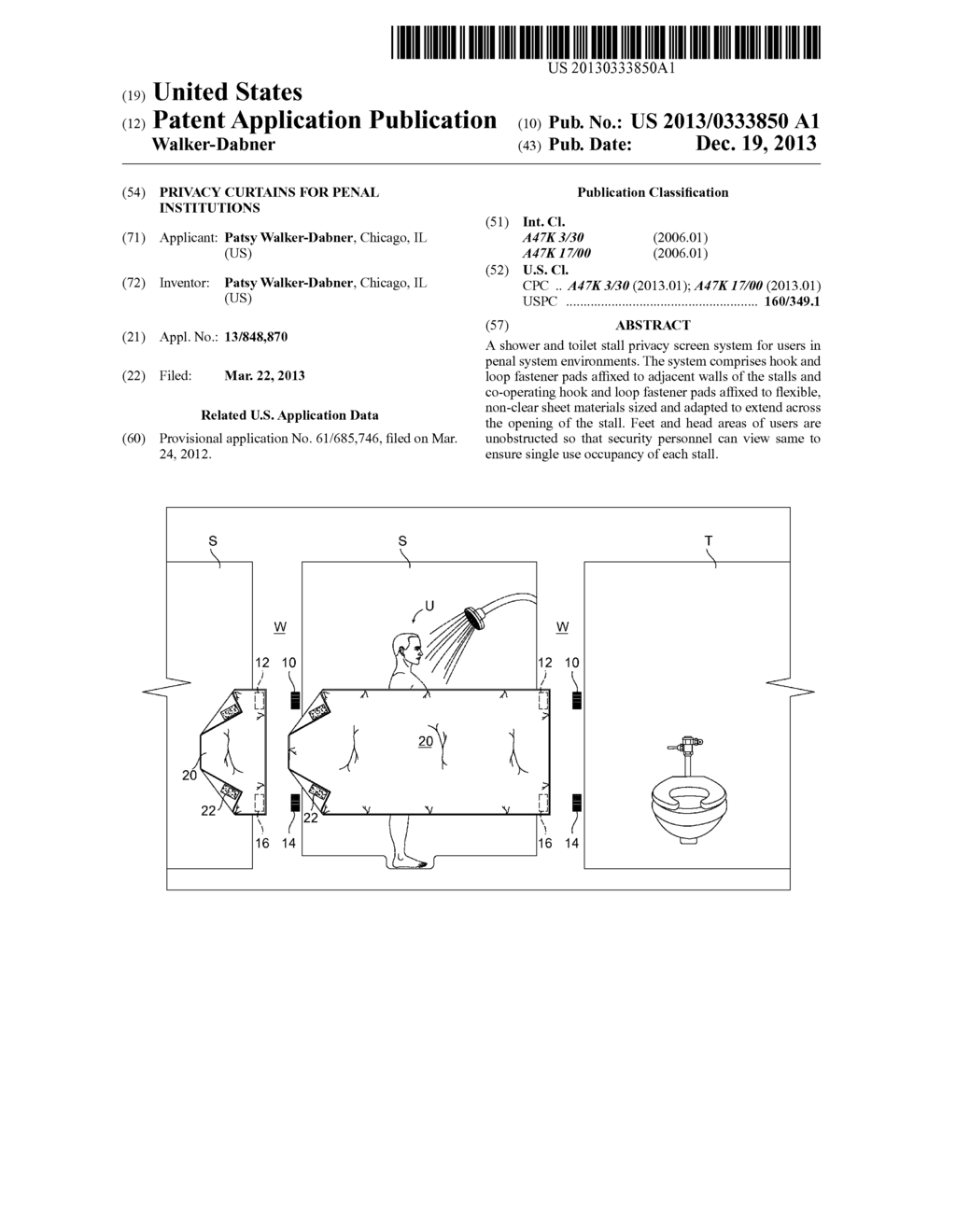 PRIVACY CURTAINS FOR PENAL INSTITUTIONS - diagram, schematic, and image 01