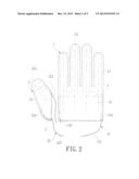 TWO-PIECE HEATING UNIT FOR GLOVE diagram and image