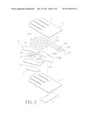 TWO-PIECE HEATING UNIT FOR GLOVE diagram and image