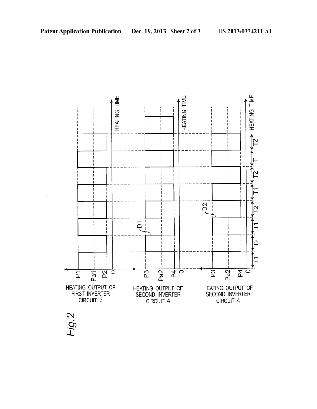 INDUCTION HEATING APPARATUS CAPABLE OF AVOIDING UNSTABLE HEATING DUE TO     LIMITATION OF HEATING OUTPUT - diagram, schematic, and image 03