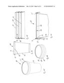 Multipart cover made of paper and method for producing a cover diagram and image