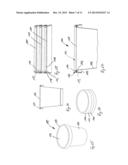 Multipart cover made of paper and method for producing a cover diagram and image