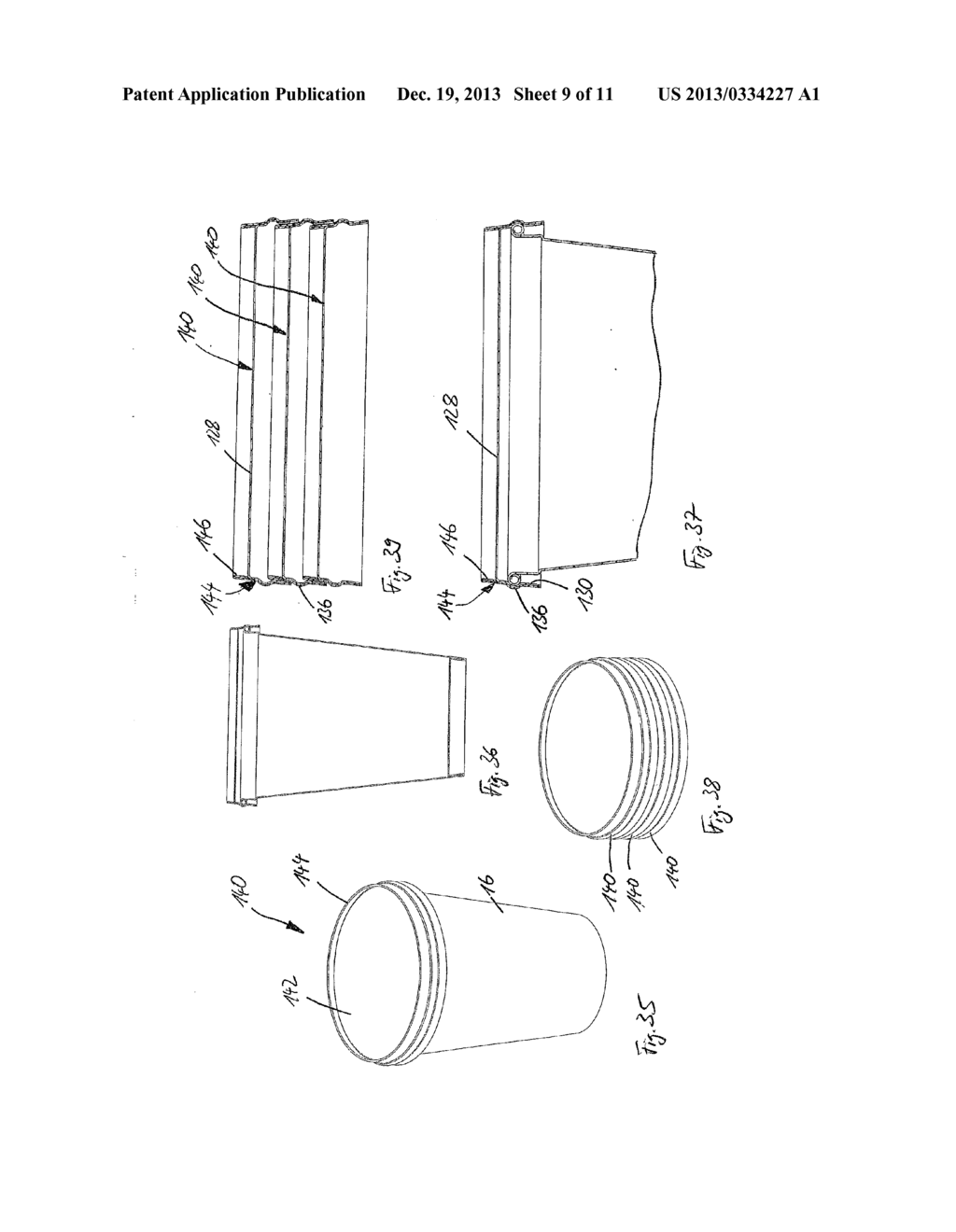 Multipart cover made of paper and method for producing a cover - diagram, schematic, and image 10