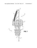 Liquid Vessel Pourer with Timed Illuminator for Measuring Purposes diagram and image