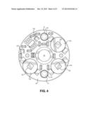 Liquid Vessel Pourer with Timed Illuminator for Measuring Purposes diagram and image