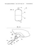 DISPENSER FOR HAND SANITIZER diagram and image