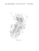 FASTENER CARTRIDGE ASSEMBLY COMPRISING A FIXED ANVIL AND DIFFERENT STAPLE     HEIGHTS diagram and image