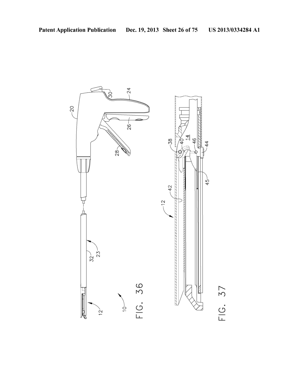 FASTENER CARTRIDGE ASSEMBLY COMPRISING A FIXED ANVIL AND DIFFERENT STAPLE     HEIGHTS - diagram, schematic, and image 27