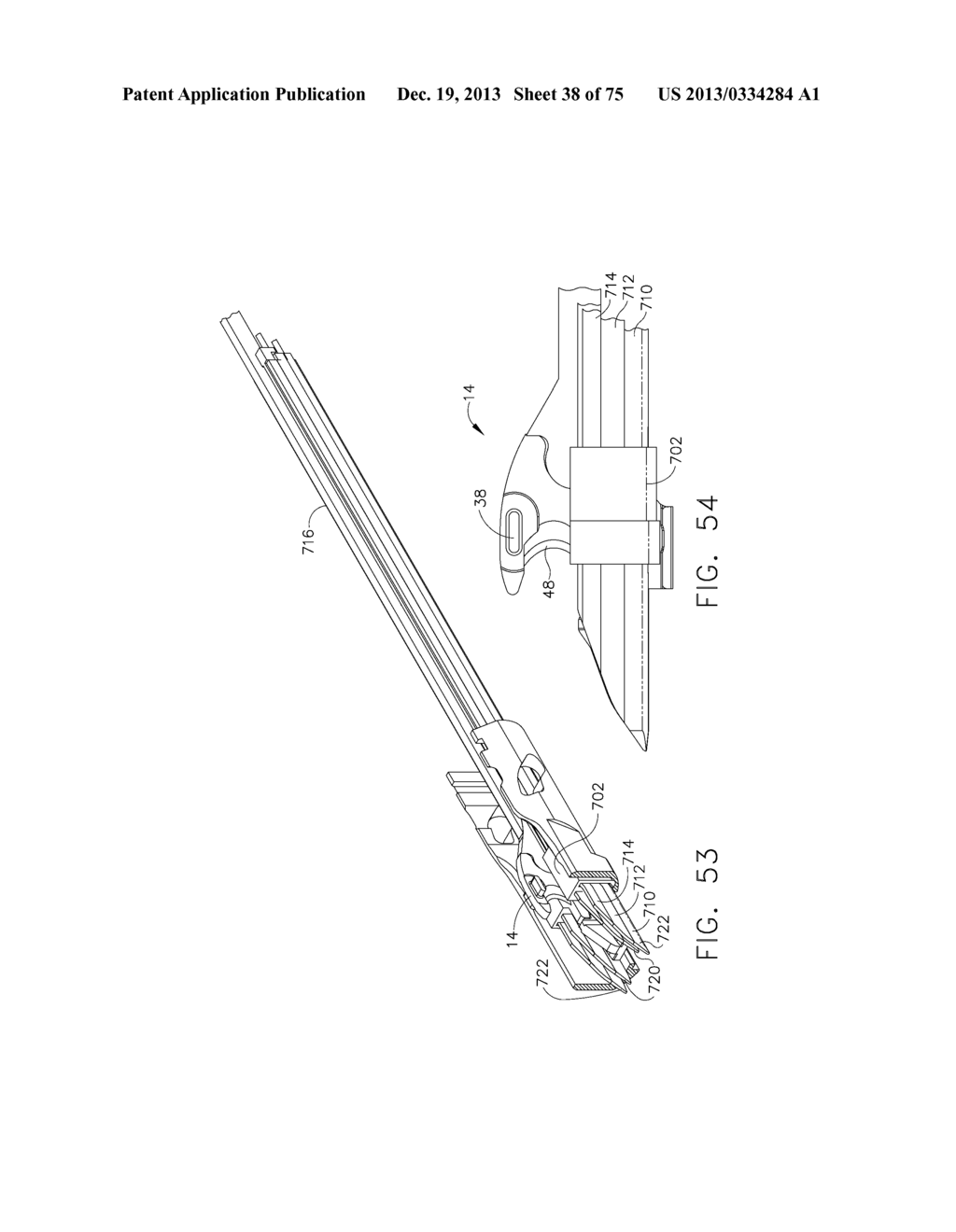 FASTENER CARTRIDGE ASSEMBLY COMPRISING A FIXED ANVIL AND DIFFERENT STAPLE     HEIGHTS - diagram, schematic, and image 39