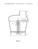 FOOD PROCESSING DEVICE WITH AN EXTERNALLY OPERATED ADJUSTMENT MECHANISM diagram and image