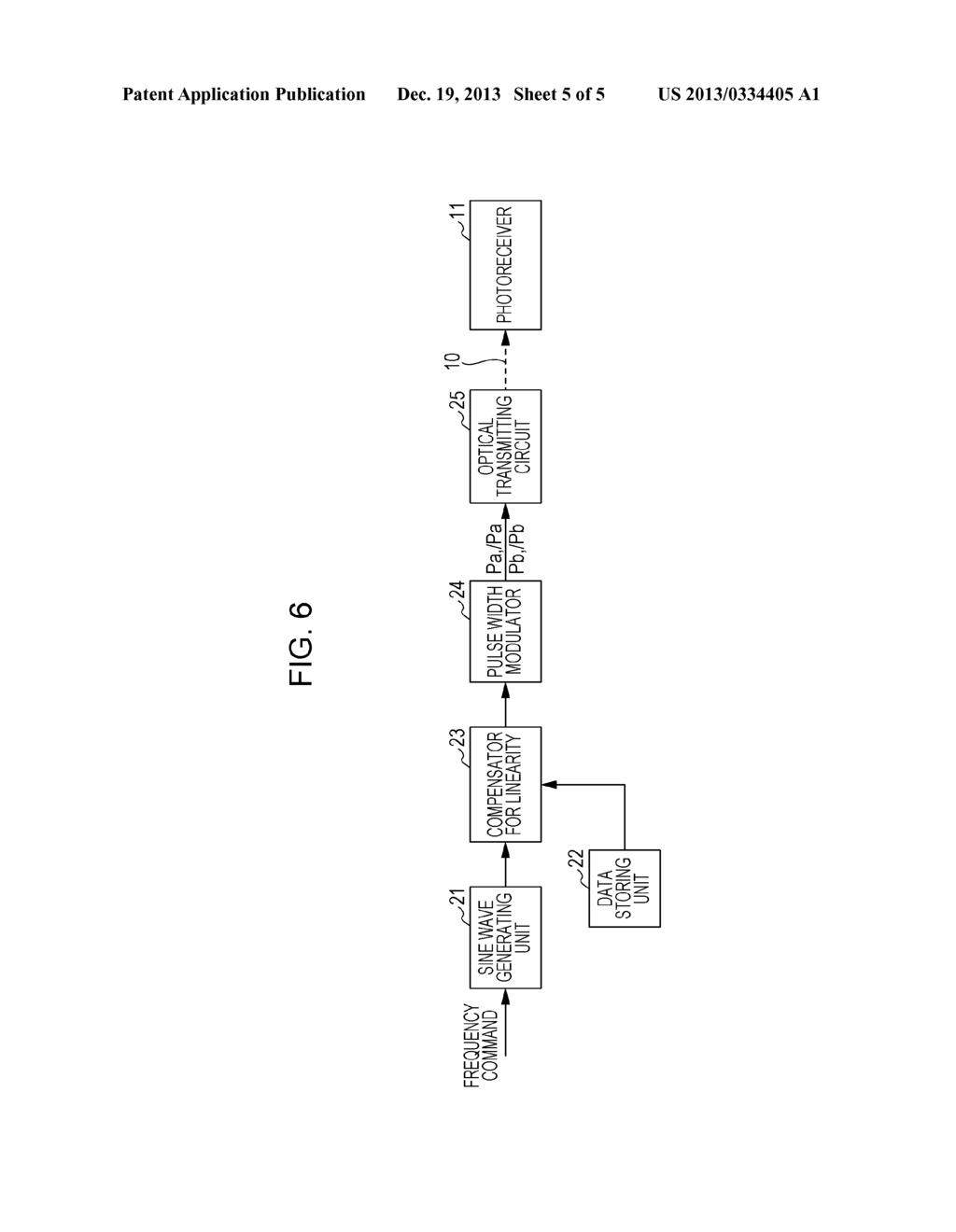 OPTICAL RECEIVING CIRCUIT, DRIVING DEVICE FOR VIBRATION-TYPE ACTUATOR, AND     SYSTEM - diagram, schematic, and image 06