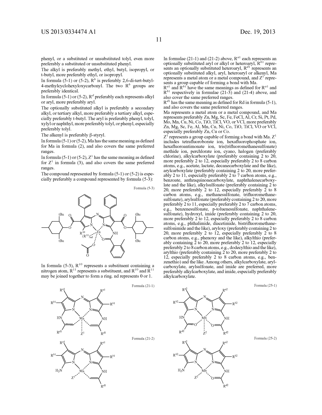 CURABLE COLORED COMPOSITIONS, COLOR FILTERS AND PROCESSES FOR PREPARING     THEM, LIQUID CRYSTAL DISPLAY DEVICES, SOLID-STATE IMAGE SENSORS, AND DYE     COMPOUNDS - diagram, schematic, and image 12