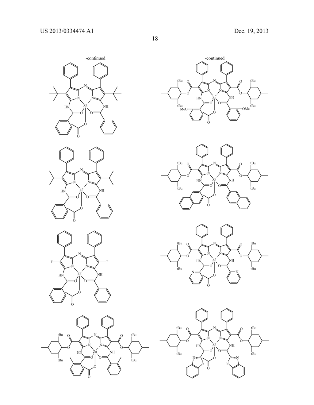 CURABLE COLORED COMPOSITIONS, COLOR FILTERS AND PROCESSES FOR PREPARING     THEM, LIQUID CRYSTAL DISPLAY DEVICES, SOLID-STATE IMAGE SENSORS, AND DYE     COMPOUNDS - diagram, schematic, and image 19