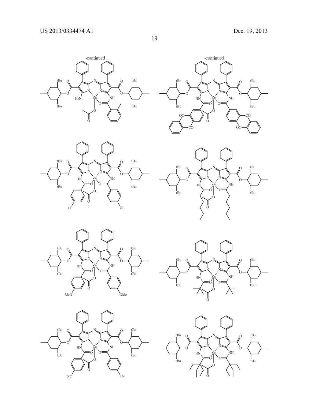 CURABLE COLORED COMPOSITIONS, COLOR FILTERS AND PROCESSES FOR PREPARING     THEM, LIQUID CRYSTAL DISPLAY DEVICES, SOLID-STATE IMAGE SENSORS, AND DYE     COMPOUNDS - diagram, schematic, and image 20