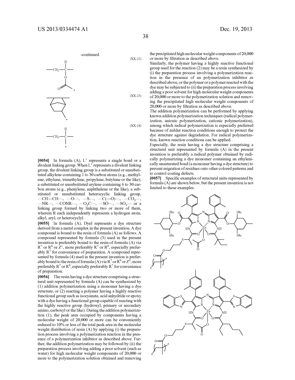 CURABLE COLORED COMPOSITIONS, COLOR FILTERS AND PROCESSES FOR PREPARING     THEM, LIQUID CRYSTAL DISPLAY DEVICES, SOLID-STATE IMAGE SENSORS, AND DYE     COMPOUNDS - diagram, schematic, and image 39