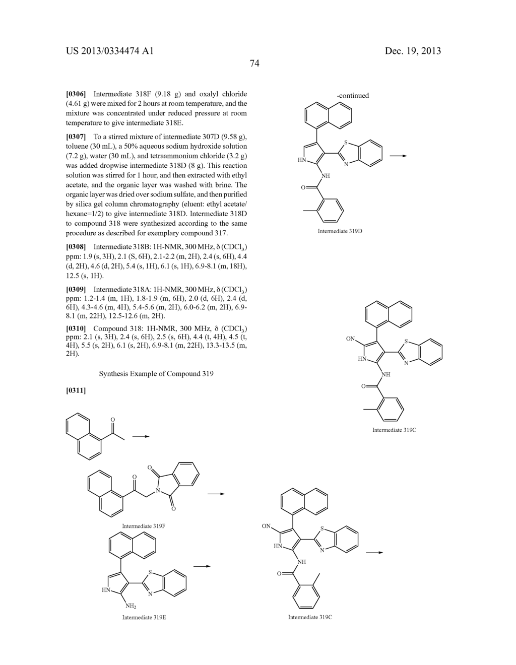 CURABLE COLORED COMPOSITIONS, COLOR FILTERS AND PROCESSES FOR PREPARING     THEM, LIQUID CRYSTAL DISPLAY DEVICES, SOLID-STATE IMAGE SENSORS, AND DYE     COMPOUNDS - diagram, schematic, and image 75