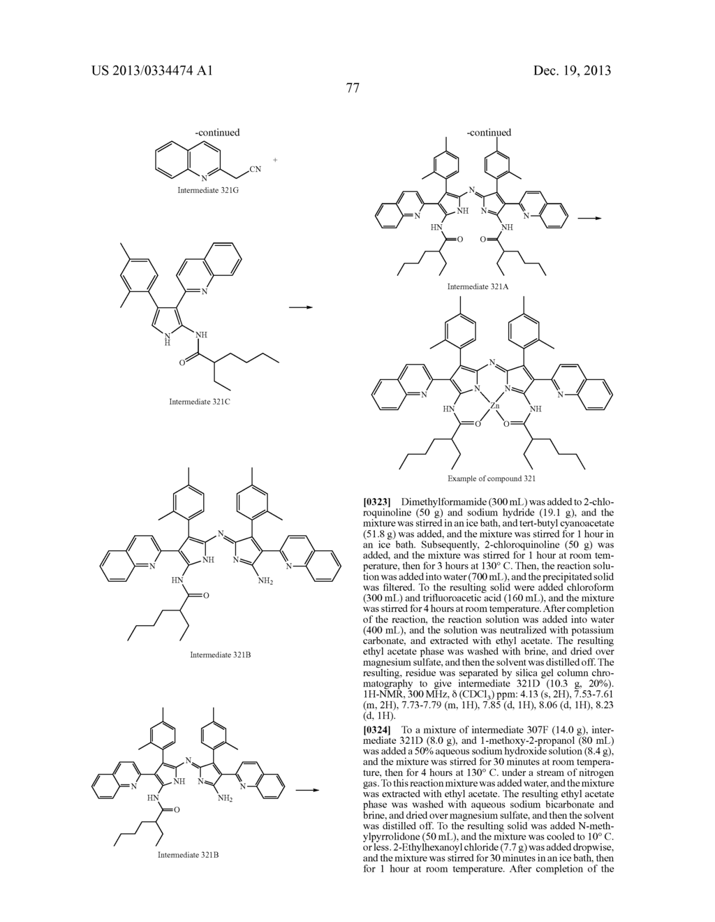 CURABLE COLORED COMPOSITIONS, COLOR FILTERS AND PROCESSES FOR PREPARING     THEM, LIQUID CRYSTAL DISPLAY DEVICES, SOLID-STATE IMAGE SENSORS, AND DYE     COMPOUNDS - diagram, schematic, and image 78