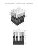 VERTICAL MEMORY DEVICE AND METHOD OF FABRICATING THE SAME diagram and image