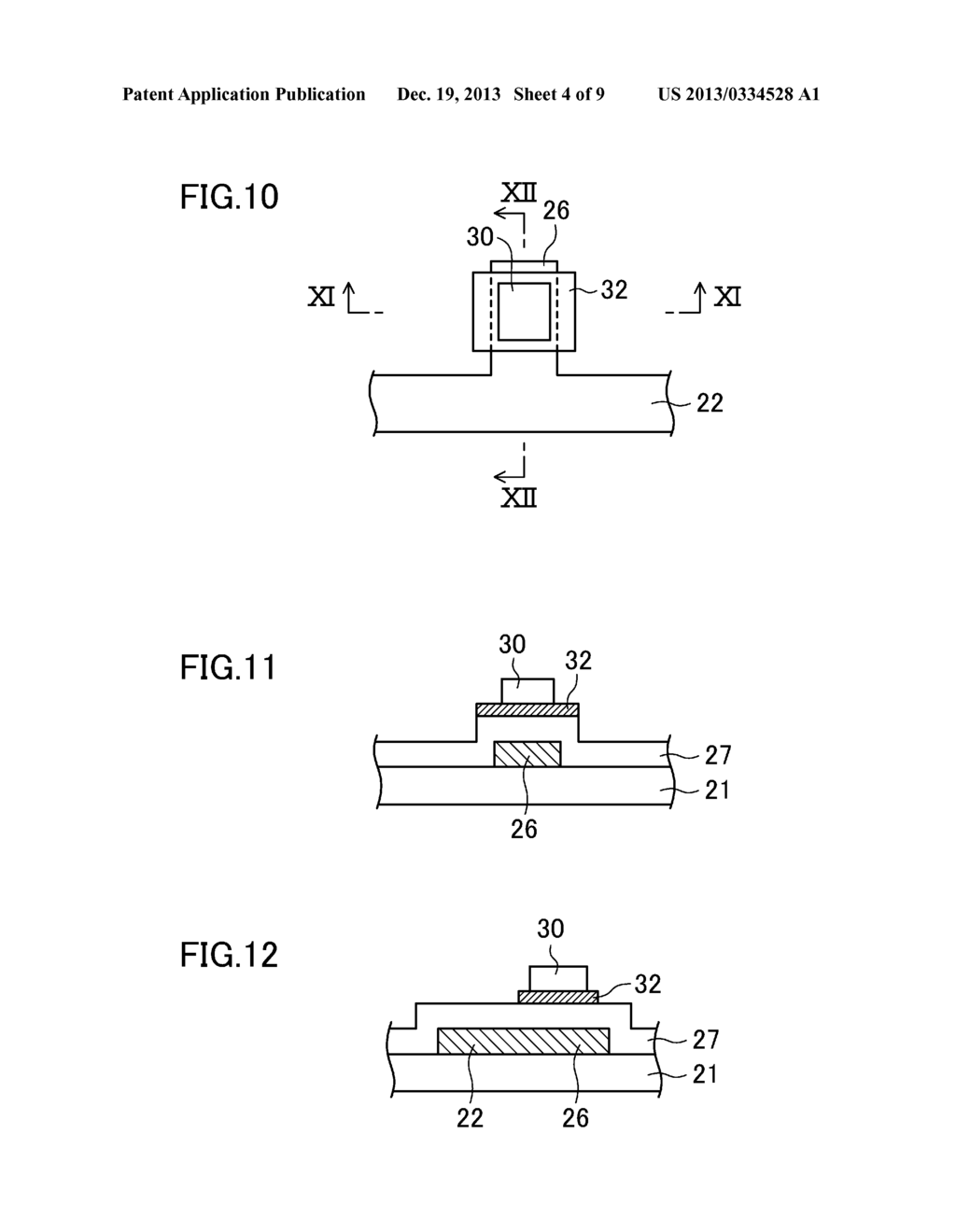 SEMICONDUCTOR DEVICE, FABRICATION METHOD FOR THE SAME, AND DISPLAY     APPARATUS - diagram, schematic, and image 05