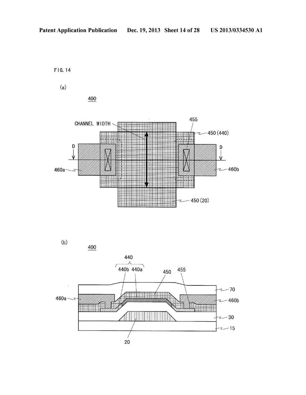 THIN FILM TRANSISTOR, MANUFACTURING METHOD THEREFOR, AND DISPLAY DEVICE - diagram, schematic, and image 15