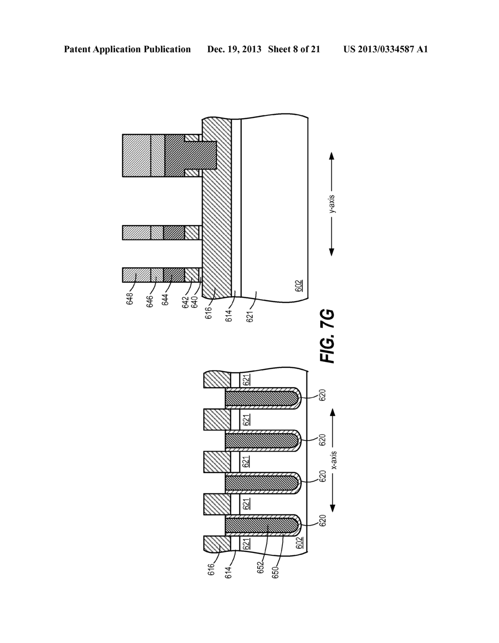 Metal Control Gate Structures And Air Gap Isolation In Non-Volatile Memory - diagram, schematic, and image 09