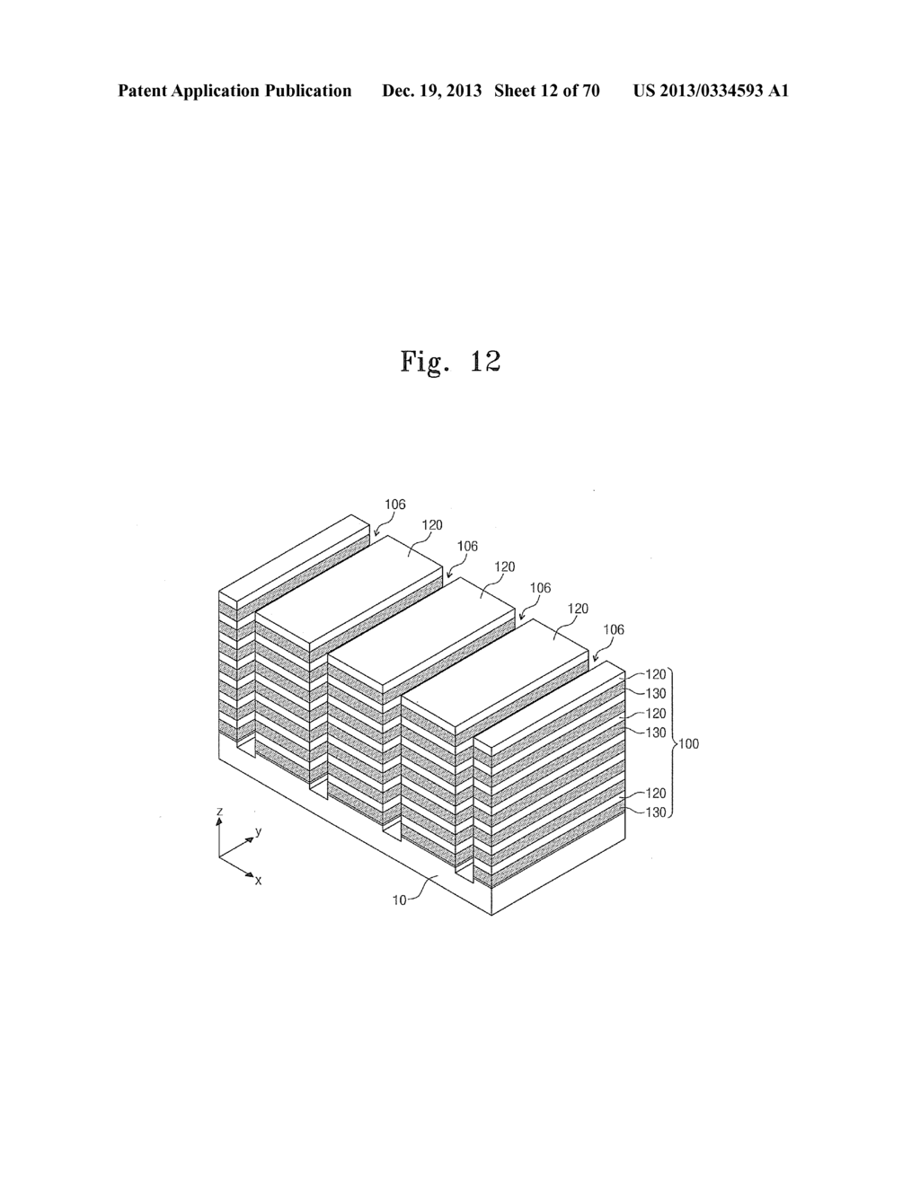 THREE-DIMENSIONAL SEMICONDUCTOR MEMORY DEVICES AND METHODS OF FABRICATING     THE SAME - diagram, schematic, and image 13