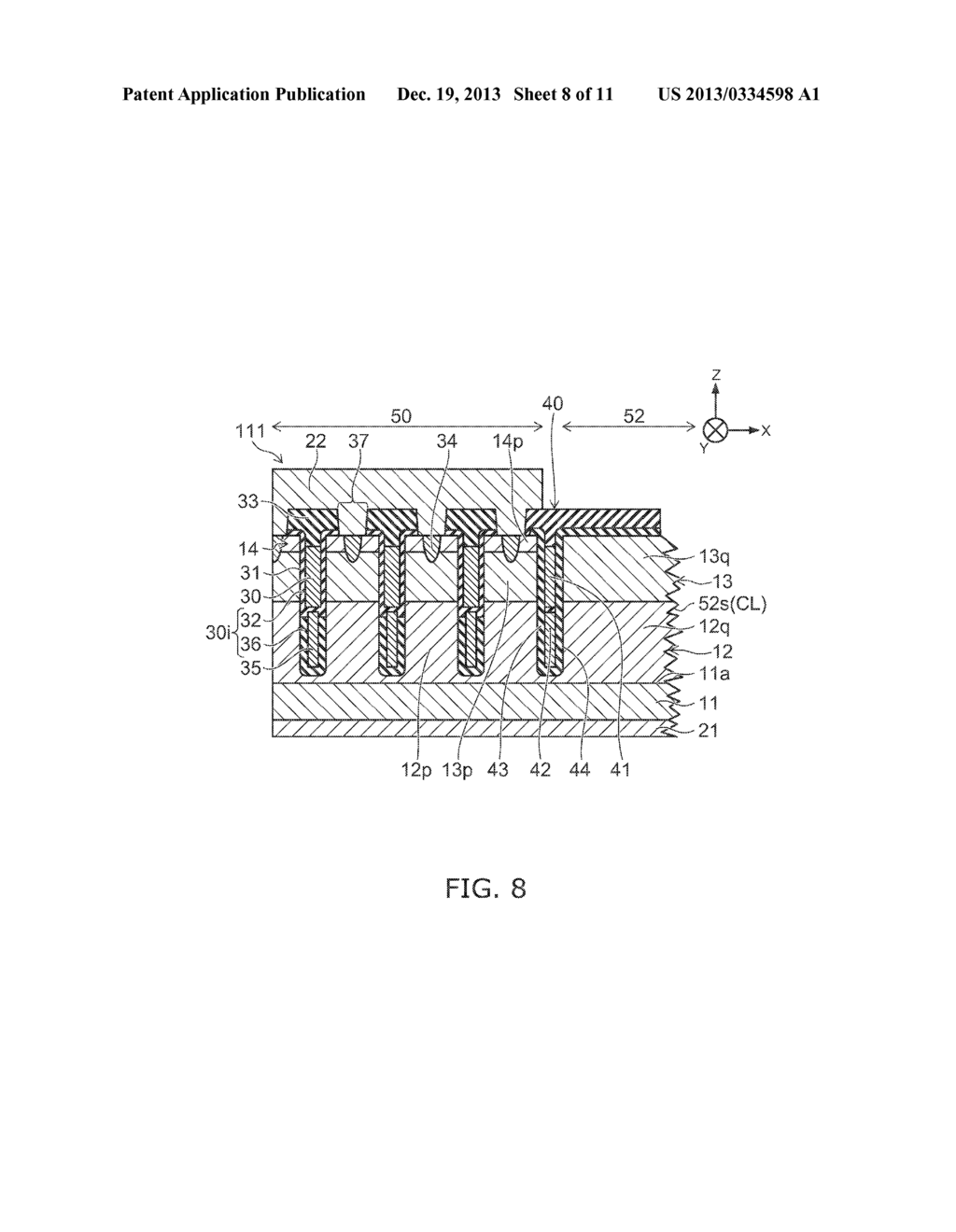 SEMICONDUCTOR DEVICE AND METHOD FOR MANUFACTURING SAME - diagram, schematic, and image 09