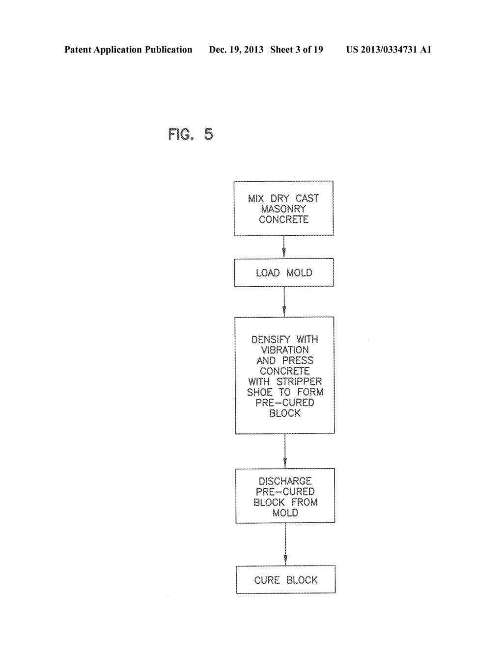 CONCRETE BLOCK AND METHOD OF MAKING SAME - diagram, schematic, and image 04