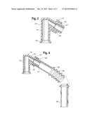 Convolute Tube With Integrated Preformed Angle Fitting diagram and image