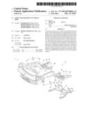 STRUCTURE FOR FRONT OF VEHICLE BODY diagram and image