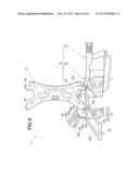 STRUCTURE FOR FRONT OF VEHICLE BODY diagram and image