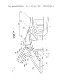 STRUCTURE FOR FRONT OF VEHICLE BODY diagram and image