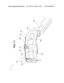 STRUCTURE FOR FRONT OF VEHICLE BODY diagram and image