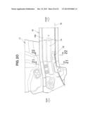 STRUCTURE FOR FRONT OF VEHICLE BODY diagram and image