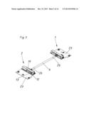 EJECTION DEVICE FOR A MOVABLE FURNITURE PART diagram and image