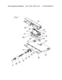 EJECTION DEVICE FOR A MOVABLE FURNITURE PART diagram and image