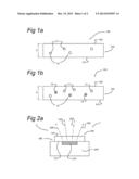 Tin phosphate glass containing embedded luminescent material particles diagram and image